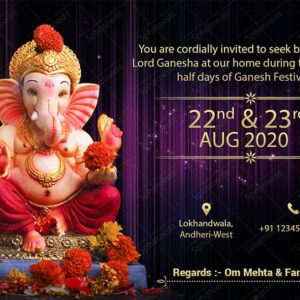 curtain background ganpati